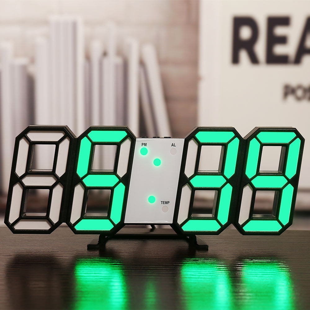 Digital 3D Alarm Clock