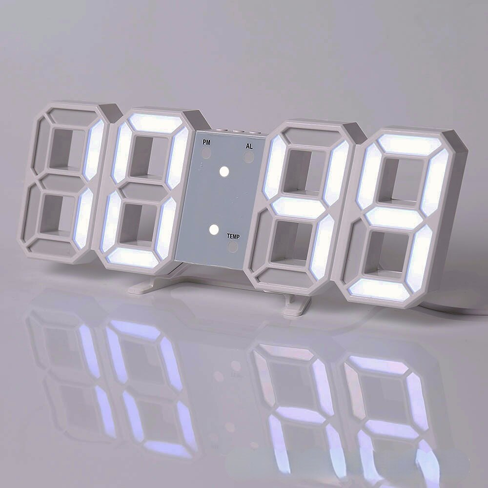 Digital 3D Alarm Clock