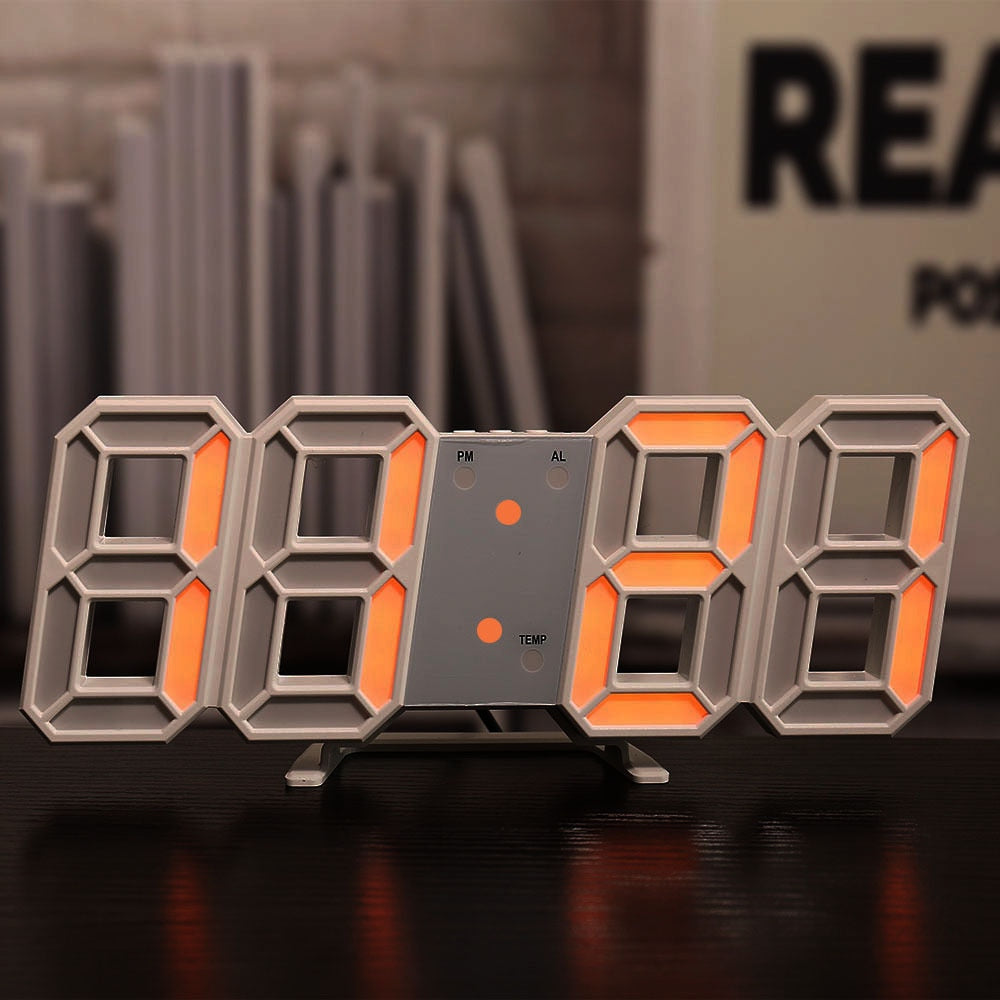 Digital 3D Alarm Clock