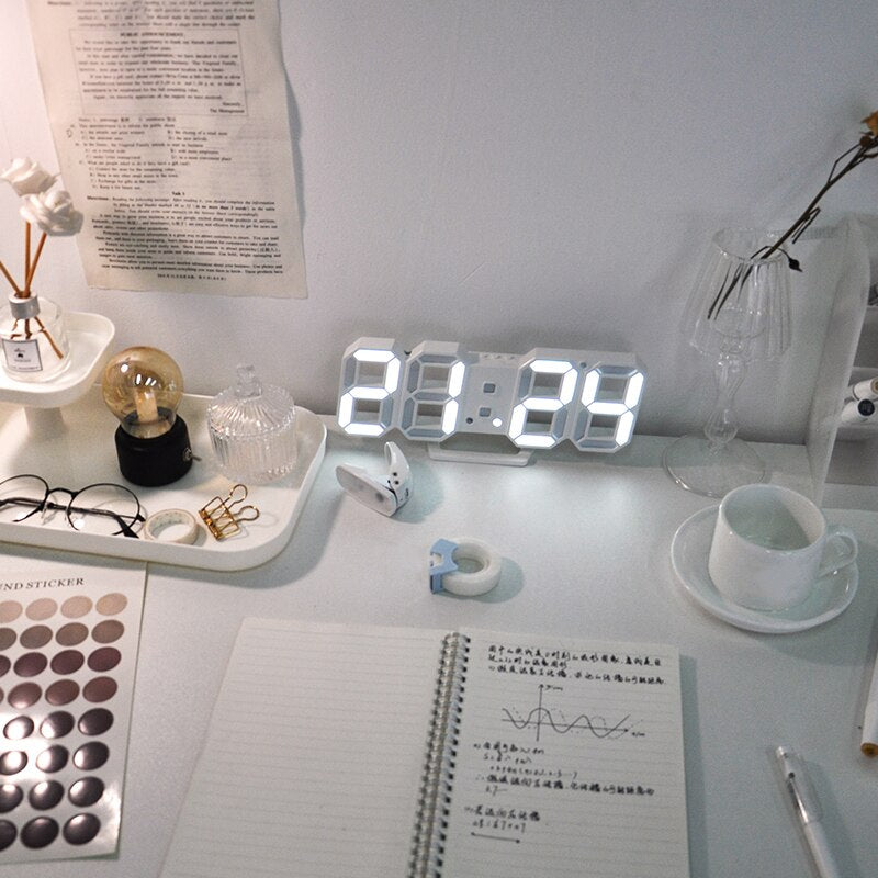 Digital 3D Alarm Clock