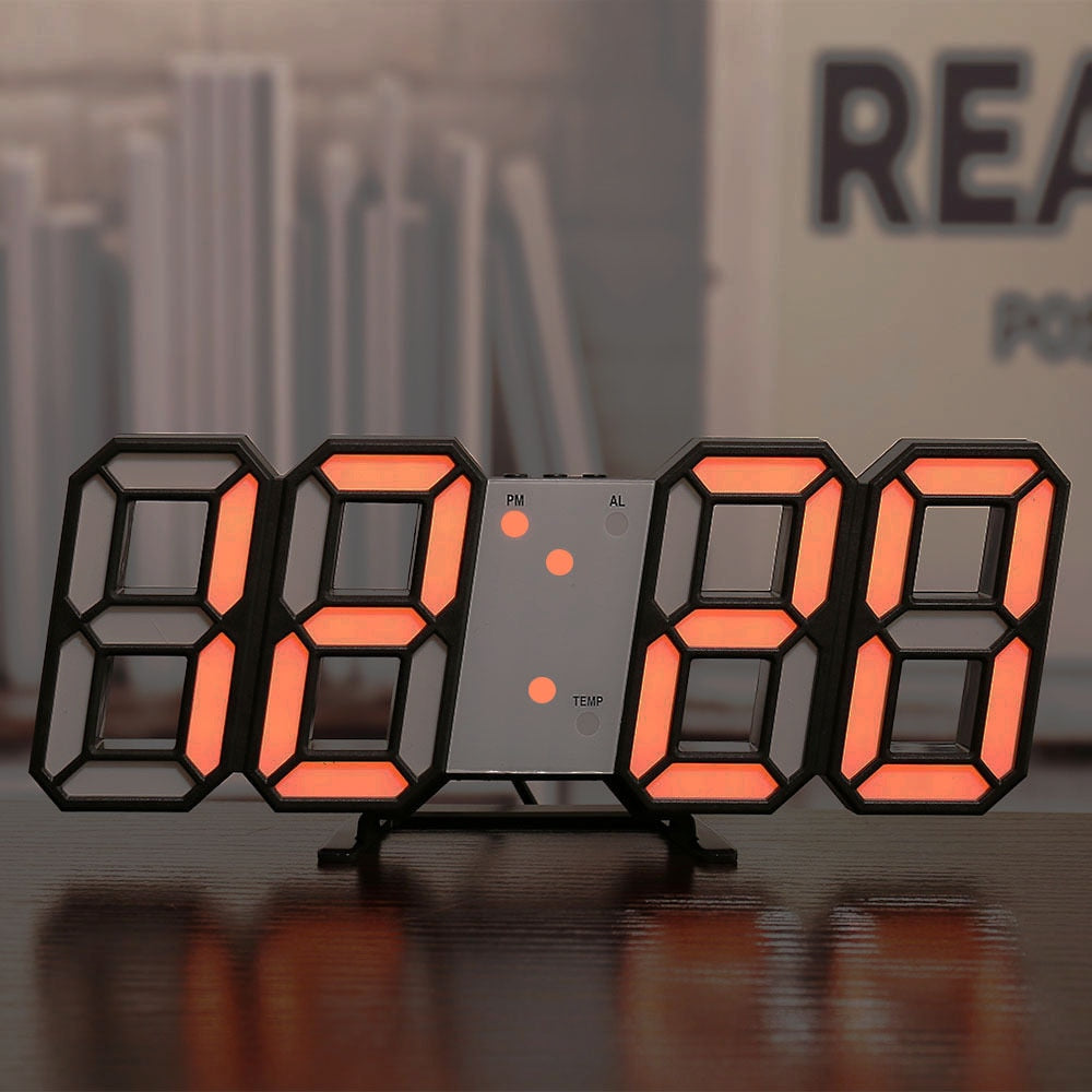 Digital 3D Alarm Clock