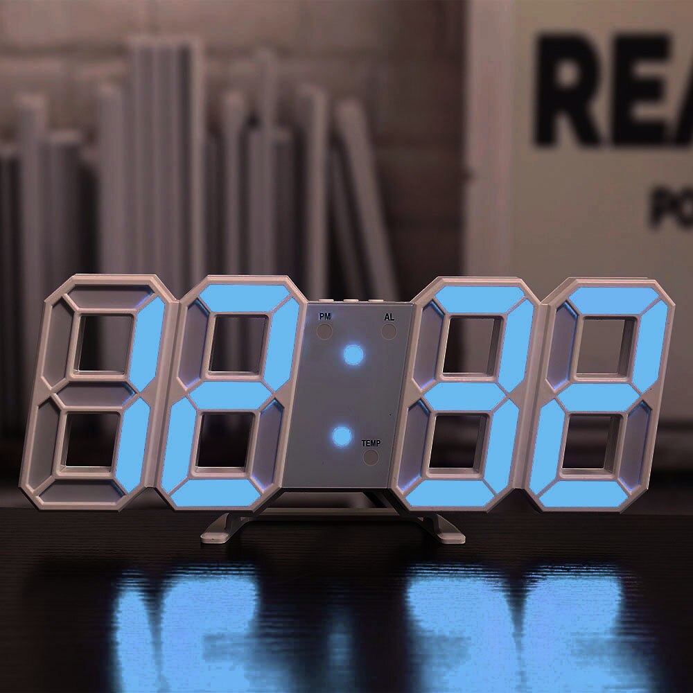 Digital 3D Alarm Clock