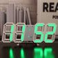 Digital 3D Alarm Clock