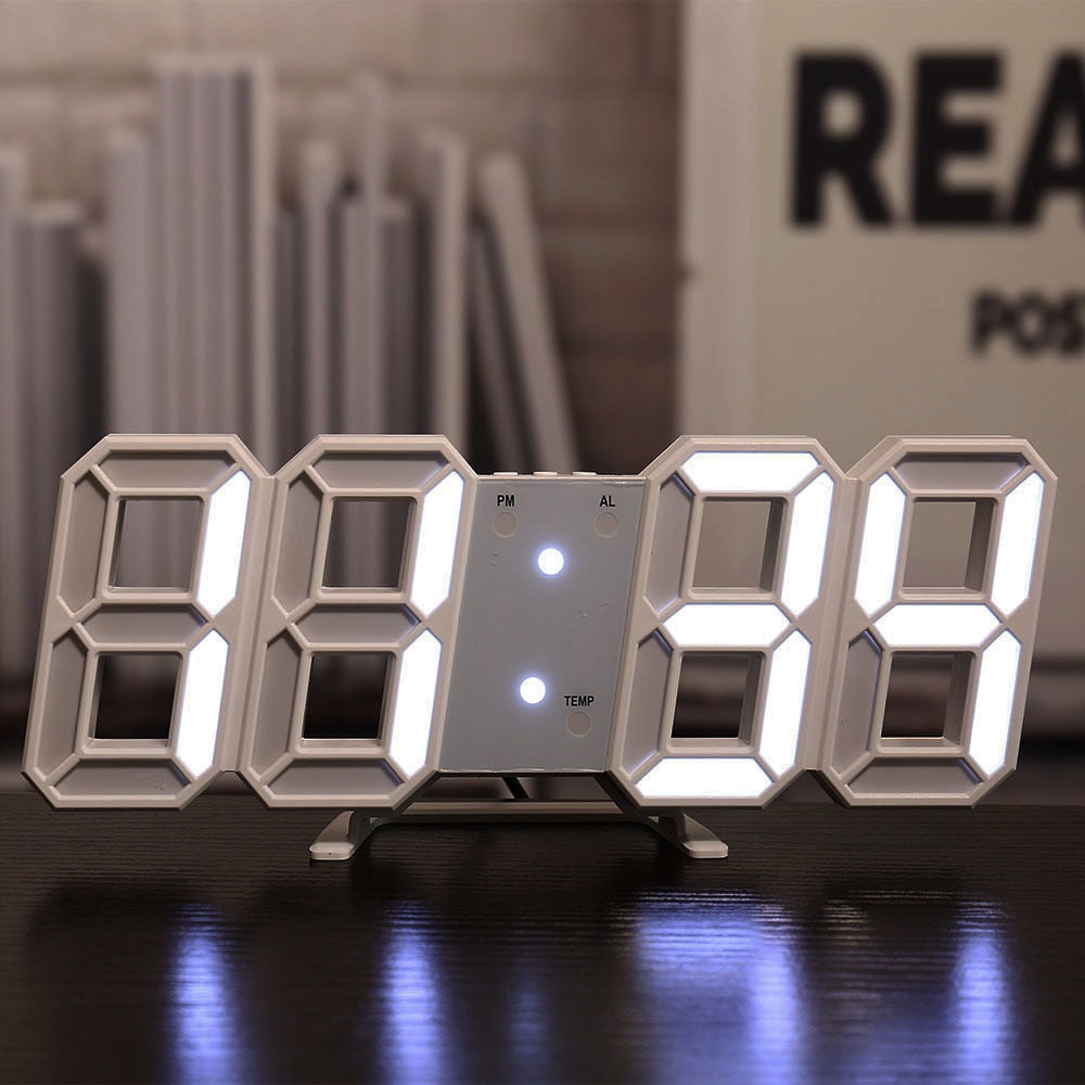 Digital 3D Alarm Clock