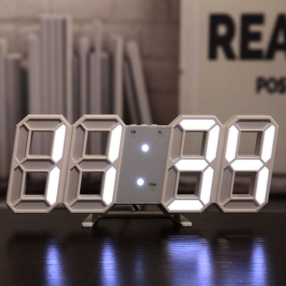Digital 3D Alarm Clock
