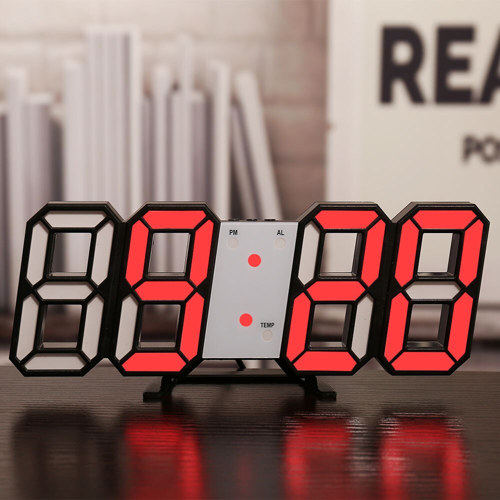 Digital 3D Alarm Clock