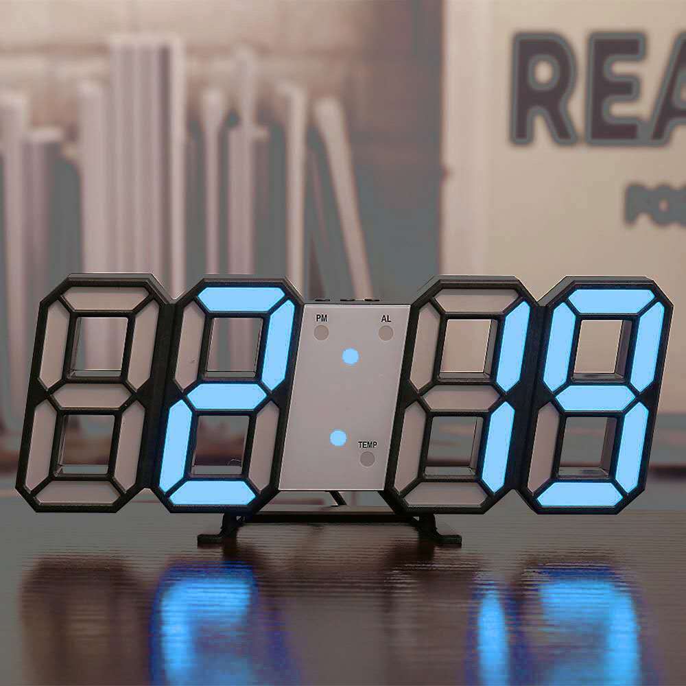 Digital 3D Alarm Clock