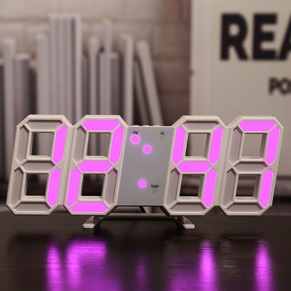 Digital 3D Alarm Clock
