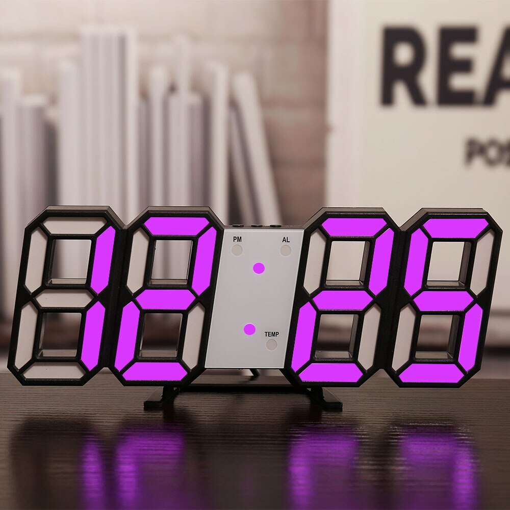 Digital 3D Alarm Clock