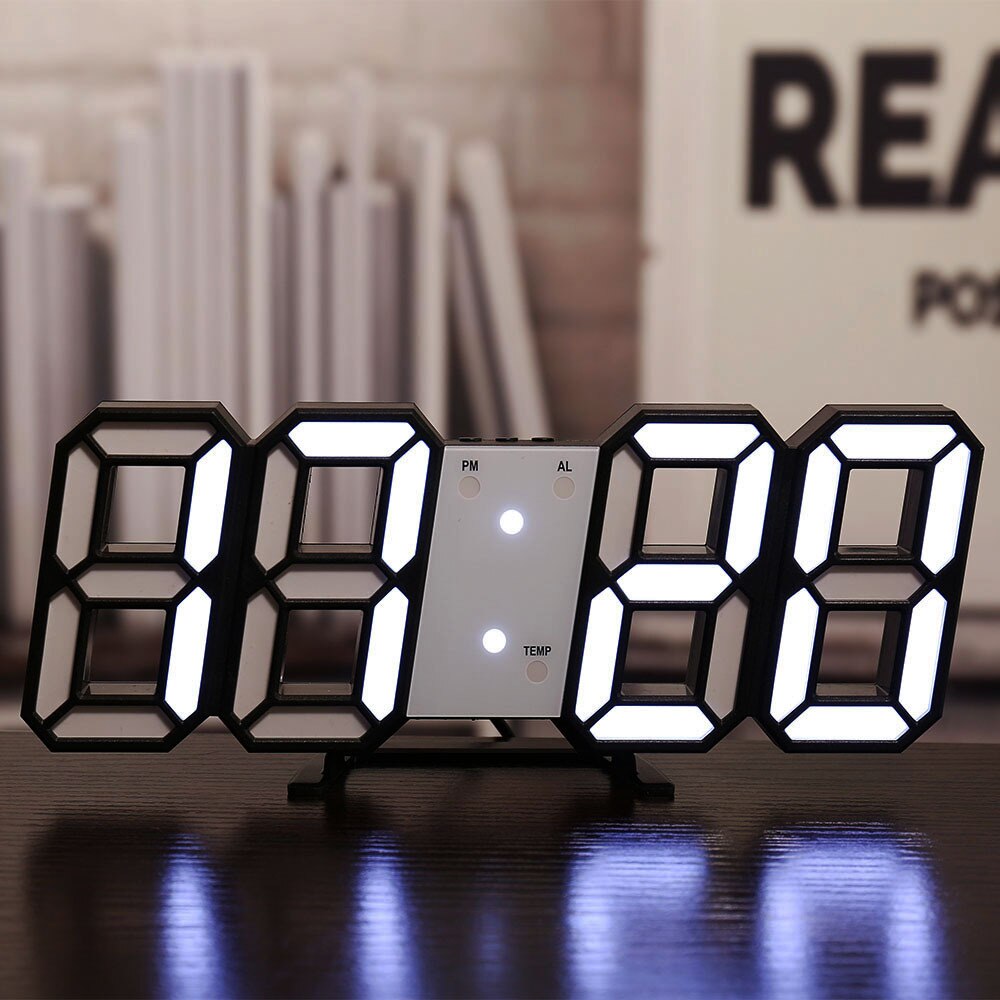Digital 3D Alarm Clock